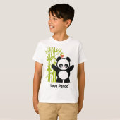 ラブパンダ®キッズスイートシャツ Tシャツ (正面フル)