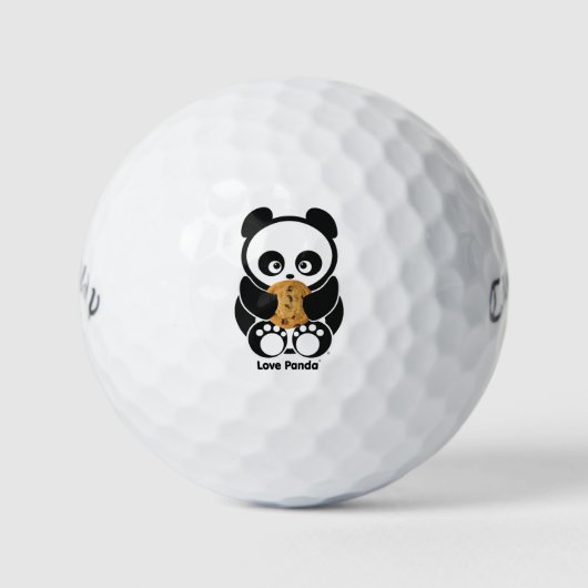 ラブパンダ® ゴルフボール (正面)