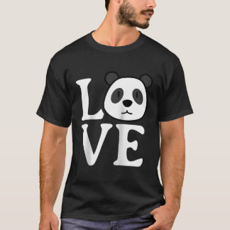 ラブパンドラ(PANDAS)パンダ熊パンダ野球 Tシャツ