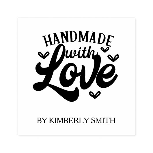 ラブパーソナライズされたクラフトで手作り ラバースタンプ (インプリント)