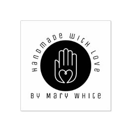 ラブパーソナライズされたハート手作り ラバースタンプ