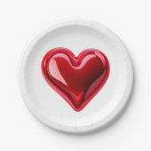 ラブパーティープレート ペーパープレート (正面)