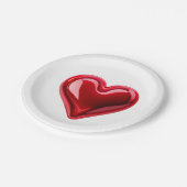 ラブパーティープレート ペーパープレート (アングル)