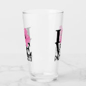 ラブパームビーチピンク タンブラーグラス (左)