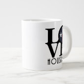 ラブヒューストン20oz ジャンボコーヒーマグカップ (正面右)