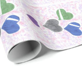 ラブヒューズハート ラッピングペーパー (ロールコーナー)