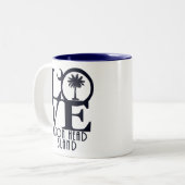 ラブヒルトンヘッドアイランド11oz ツートーンマグカップ (正面左)