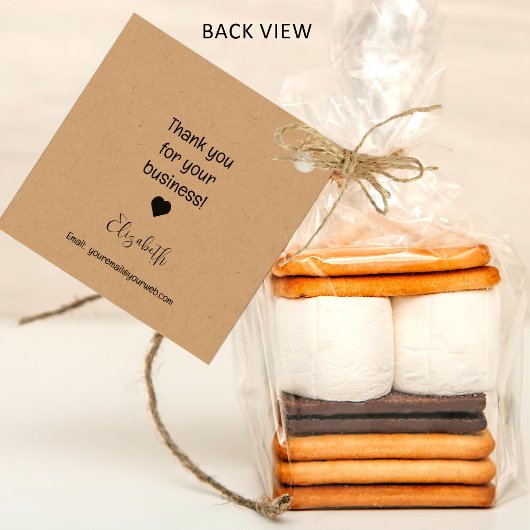 ラブビジネスインサートで手作り – モノクロ フェイバータグ