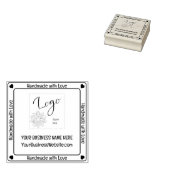 ラブビジネスプロモで手作り – モノクロ ラバースタンプ (押印)