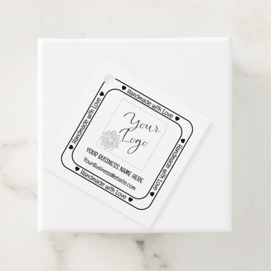 ラブビジネスプロモで手作り – Kraft フェイバータグ (インサイチュ)