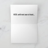 ラブビットコインホリデークリスマスクリプトギフト カード (内部)