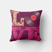 ラブビニルレトロデザイン装飾用クッション クッション (裏面)