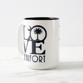 ラブビューフォート15oz ツートーンマグカップ (正面左)