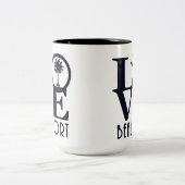 ラブビューフォート15oz ツートーンマグカップ (中央)