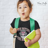 ラブビヨントザボーンズモダンレトロスカル Tシャツ