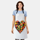 ラブビーガン エプロン (着用した状態)