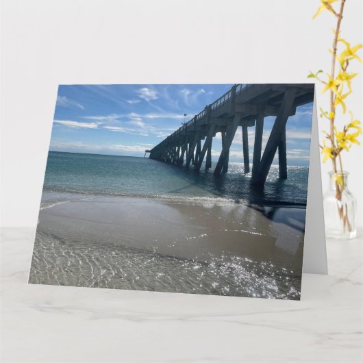 ラブビーチ カード (黄色い花)