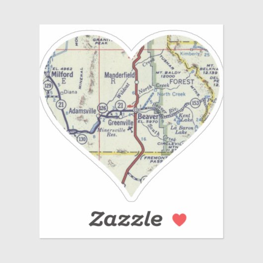 ラブビーバーユタ シール (シート)