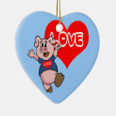 ラブピギー セラミックオーナメント (右)