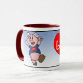ラブピギー マグカップ (正面左)