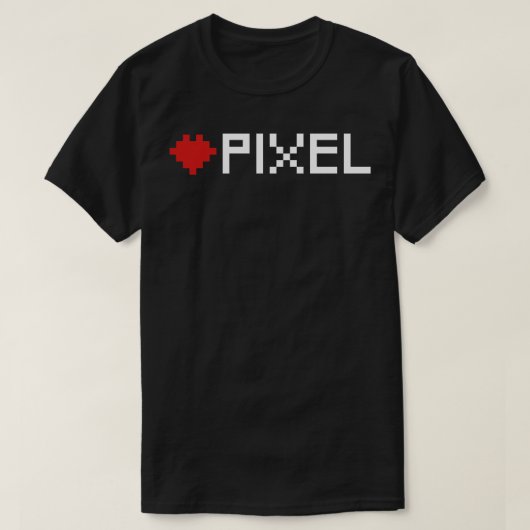 ラブピクセル Tシャツ (デザイン正面)