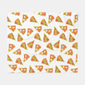 ラブピザ フリースブランケット (正面(横))