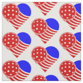 ラブピックボールハート ファブリック (見本)