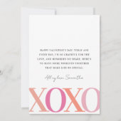 ラブピモダンンク&ピーチフォトバレンタインデー シーズンカード (裏面)