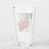 ラブピロー タンブラーグラス (裏面)