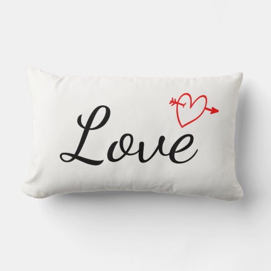 ラブピロー ランバークッション (正面)