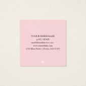 ラブピンクでクリーニングハートありがとう (裏面)