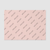 ラブピンクのミニマルエレガント主義ロマンチックかわいらしで 薄葉紙 (正面)