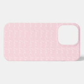 ラブピンクの電話ケース iPhoneケース (裏面横)