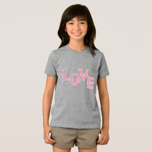 ラブピンクグリッター トライブレンドTシャツ