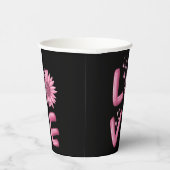 ラブピンクヒマワリ 紙コップ (右)