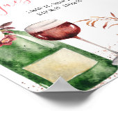 ラブピンクブライダルシャワー応援フォトゲストブック ポスター (角)