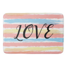 ラブピンクブルーイエローストライプズ