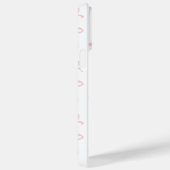 ラブピンクボウズ電話箱 Case-Mate iPhoneケース (裏面 / 右)