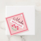 ラブピンクモダンメッセージカード製11 フェイバータグ (インサイチュ)