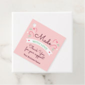 ラブピンクモダンメッセージカード製4 フェイバータグ (インサイチュ)