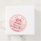 ラブピンクモダンメッセージカード製7 フェイバータグ (インサイチュ)