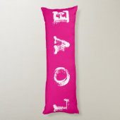 ラブピンク抱き枕 ボディピロー (裏面 (縦))