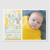 ラブピースカラフルジョイ・ホリデー誕生のお知らせ (正面)