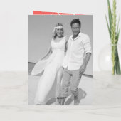 ラブピースジョイキスカラータイポグラフィクリスマス シーズンカード (裏面)