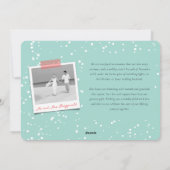 ラブピースジョイキスカラータイポグラフィクリスマス シーズンカード (裏面)