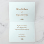 ラブピースジョイベリークリスマスホリデー カード (内部)