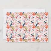 ラブピースジョイレタリングホリデーフォトカード シーズンカード (裏面)