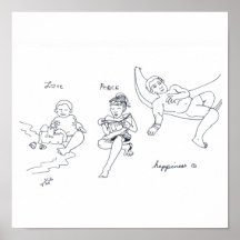 ラブピースハピネスプリント