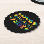 ラブピースプライド ペーパーコースター (アングル)