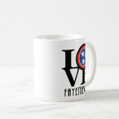 ラブファイエットヴィルテネシー コーヒーマグカップ (正面右)